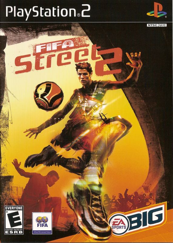 FIFA Street 2 box art for Playstation 2